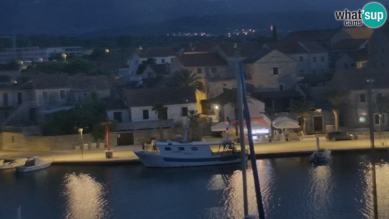 Webcam Hvar Vrboska marina | Dalmazia