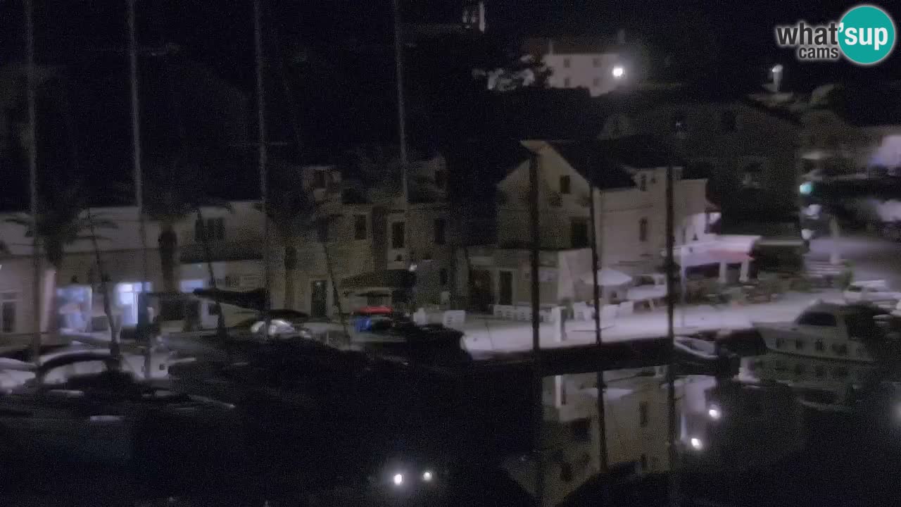 Webcam Hvar Vrboska marina | Dalmazia