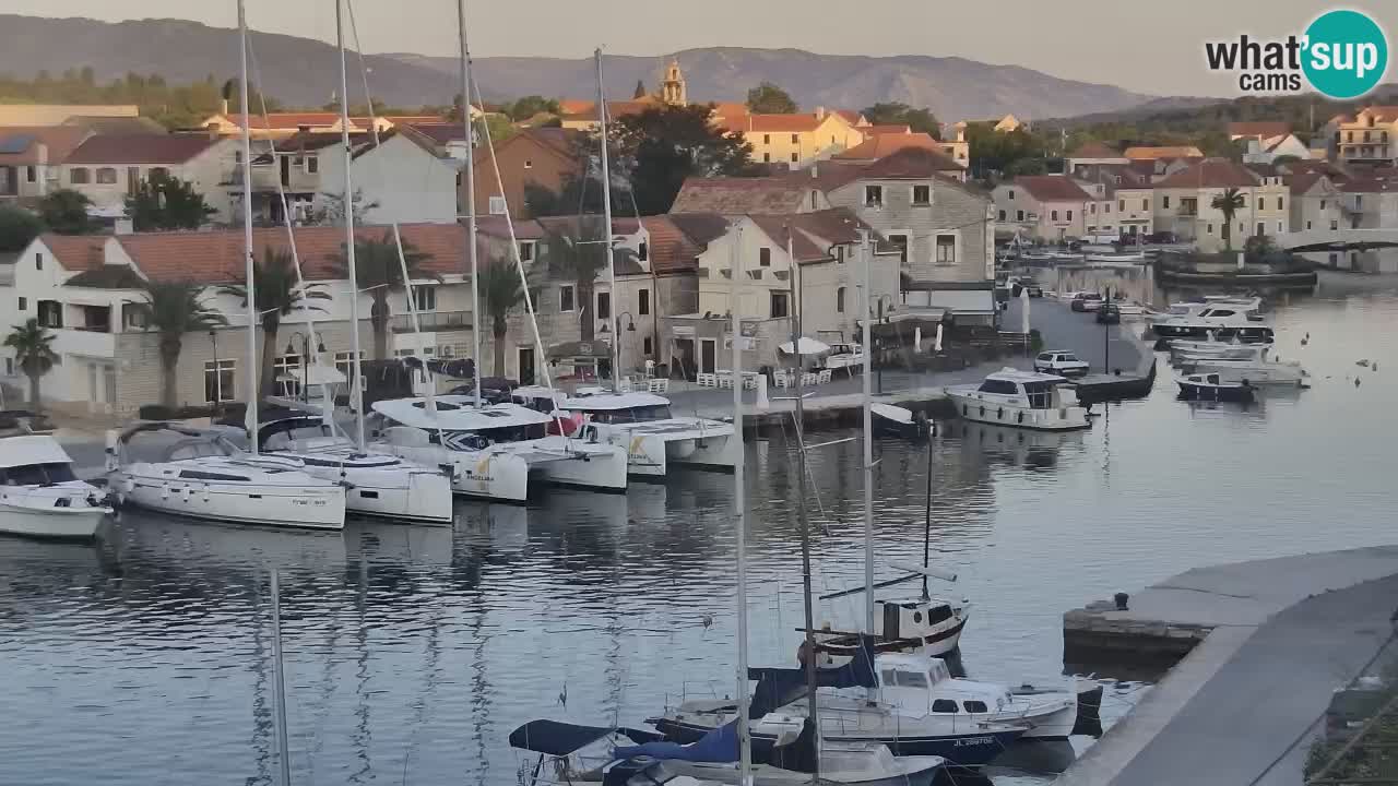 Webcam Vrboska marina | Hvar Insel | Dalmatien