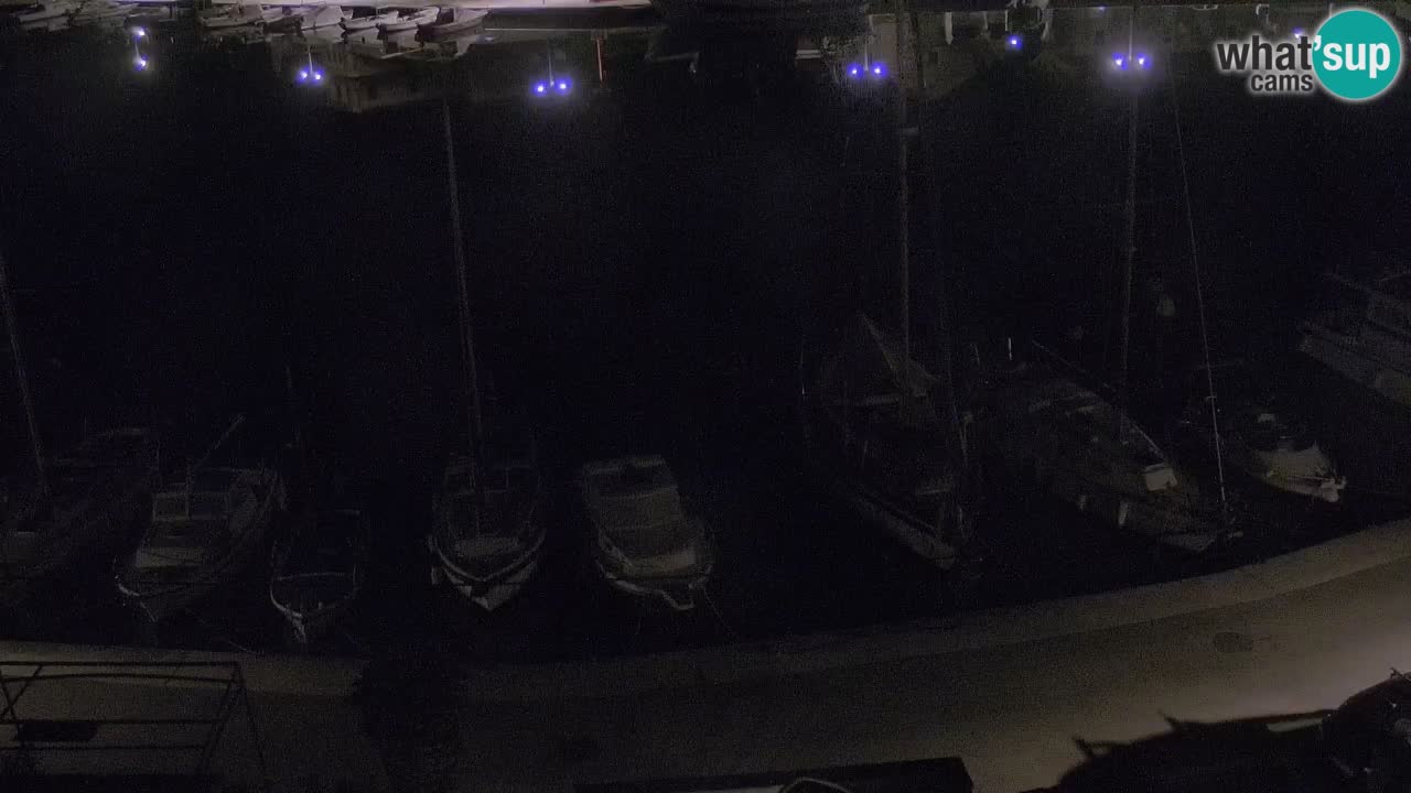 Webcam Hvar Vrboska marina | Dalmazia