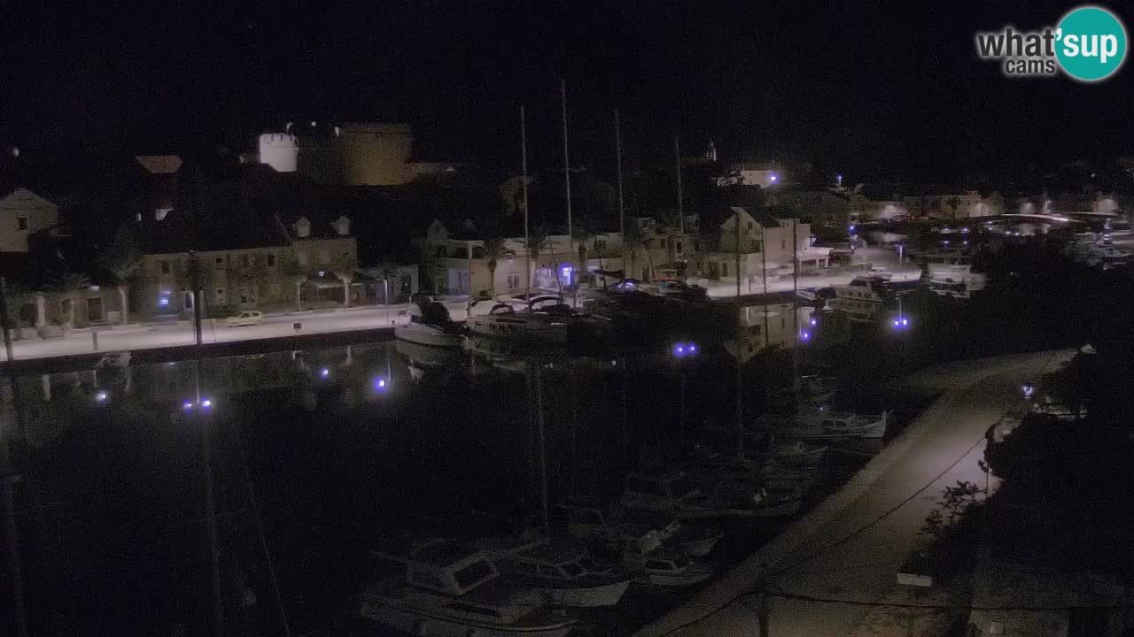 Webcam Hvar Vrboska marina | Dalmazia