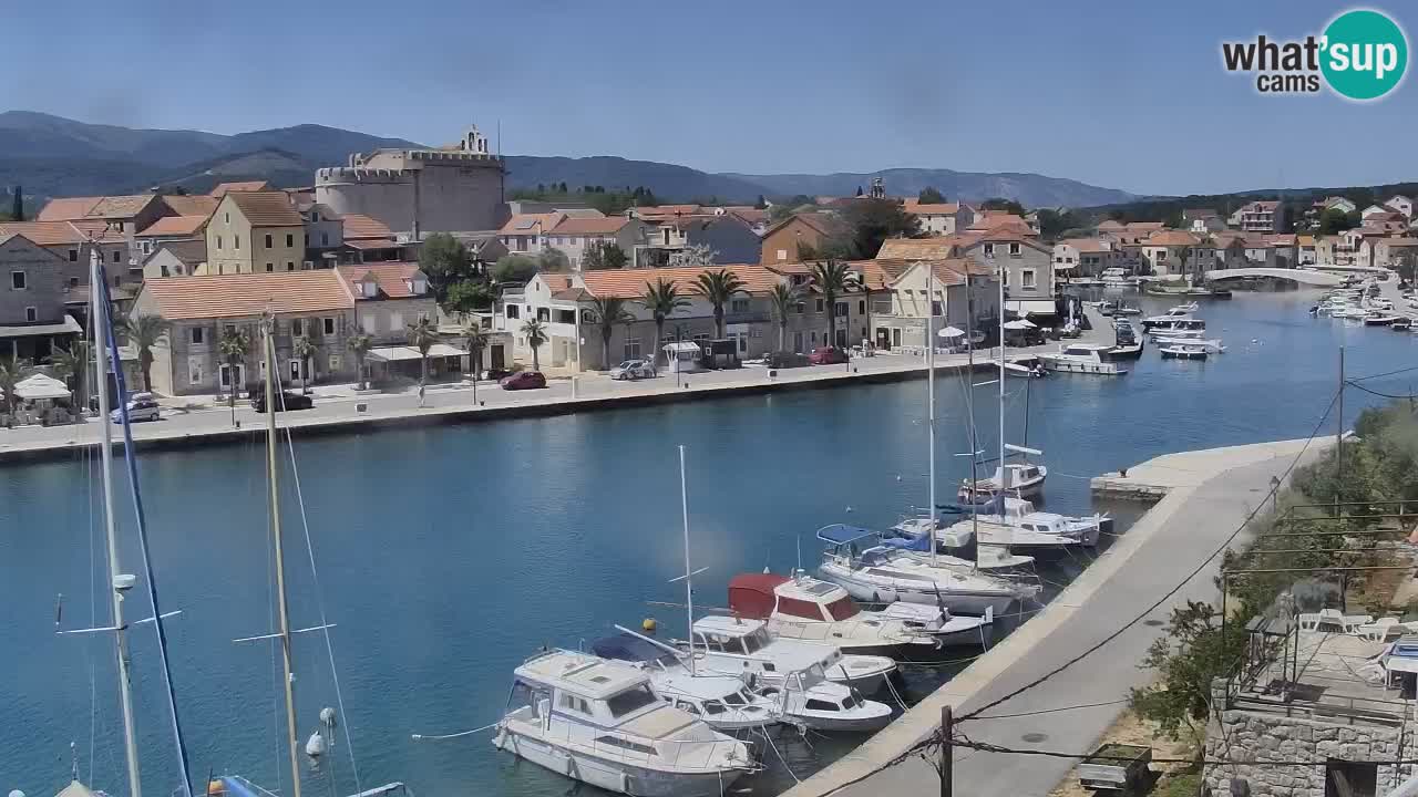 Webcam Hvar Vrboska marina | Dalmazia