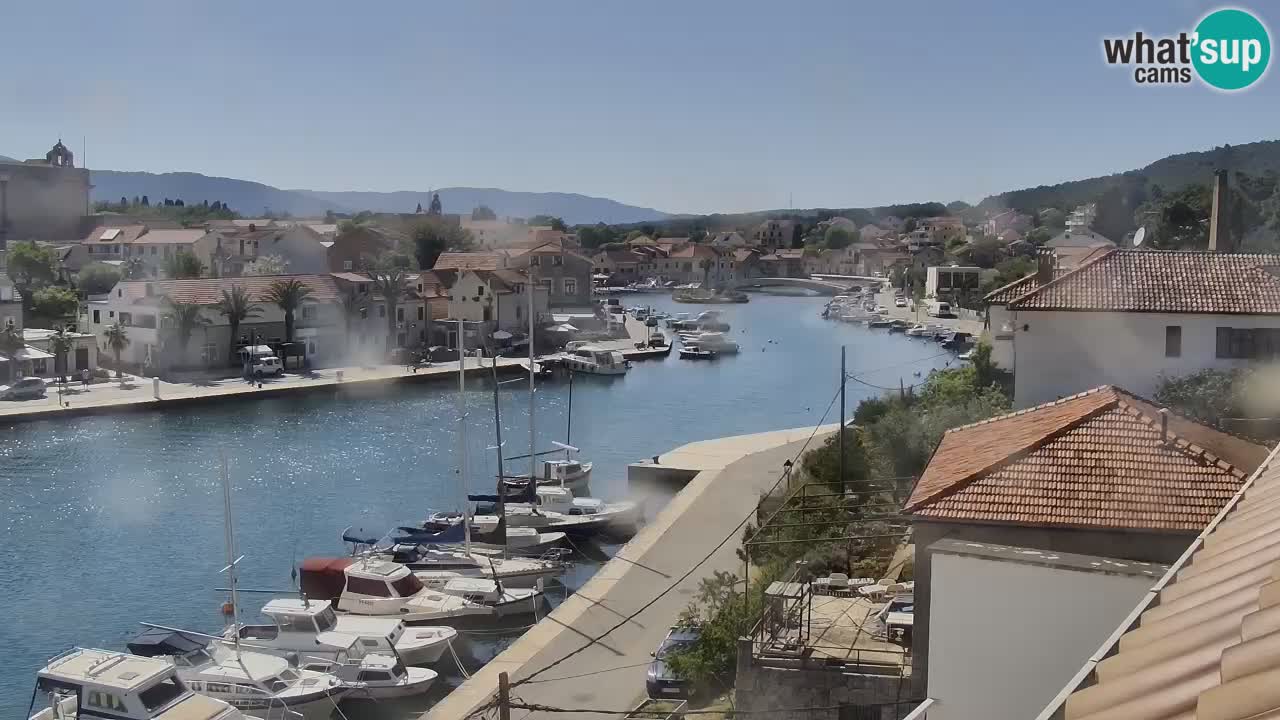 Livecam Hvar Vrboska marina | Île de Hvar | Dalmatia