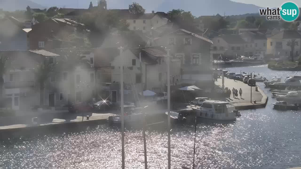 Webcam Hvar Vrboska marina | Dalmazia