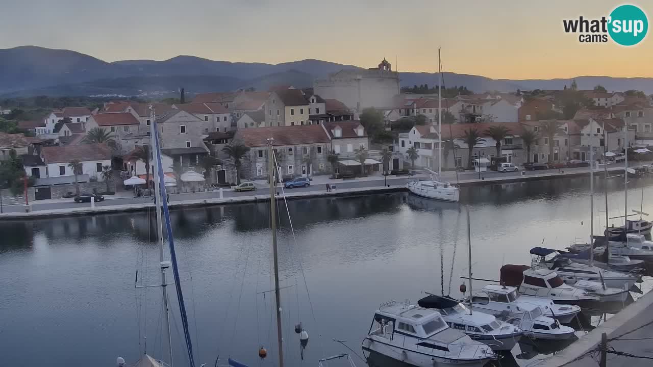 Webcam Hvar Vrboska marina | Dalmazia