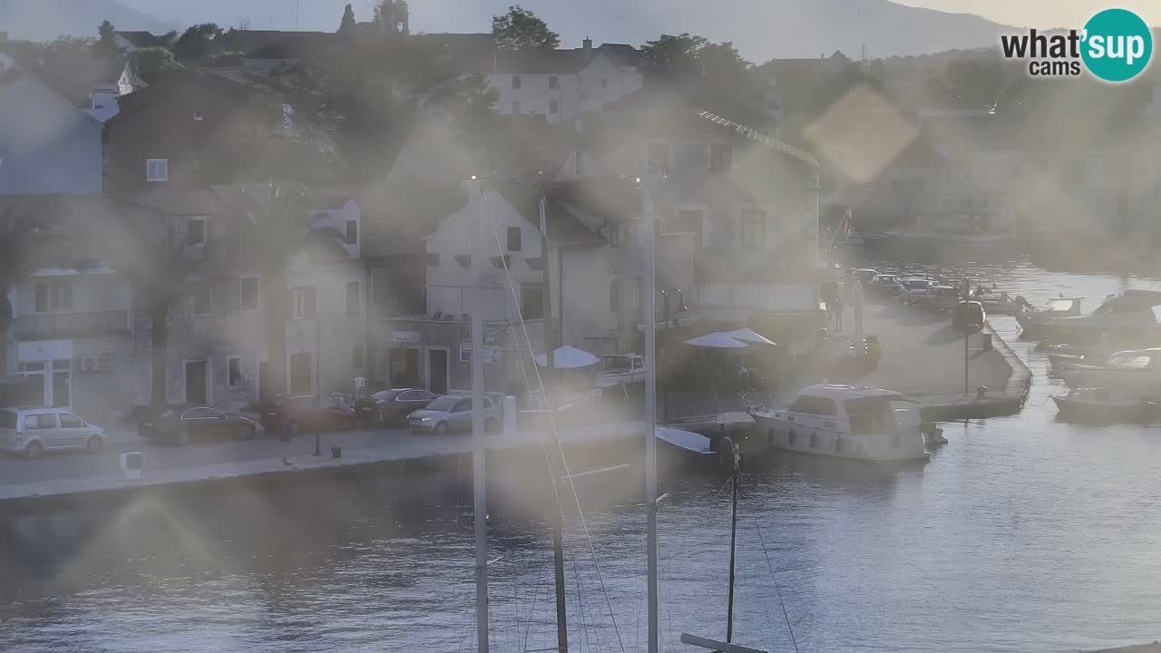 Webcam Hvar Vrboska marina | Dalmazia