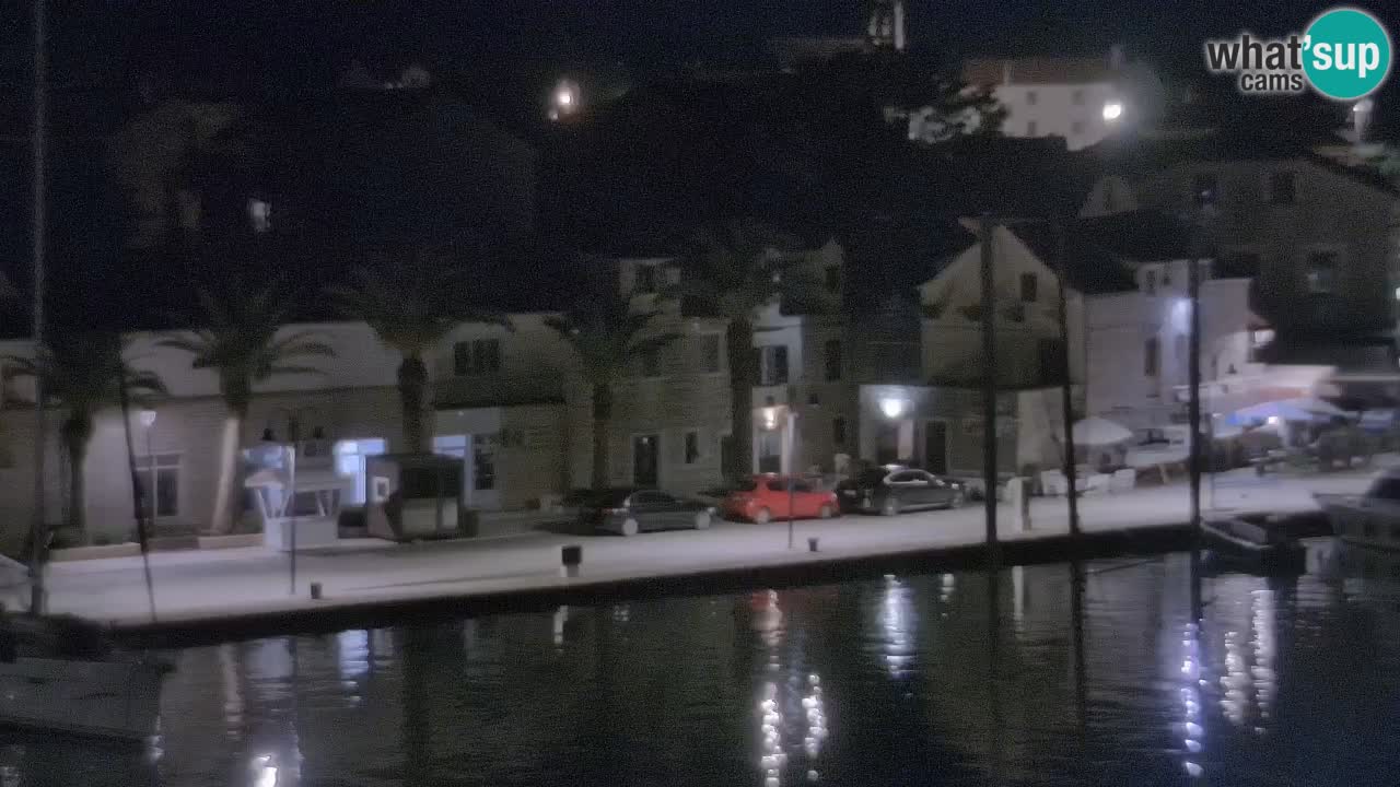 Livecam Hvar Vrboska marina | Île de Hvar | Dalmatia