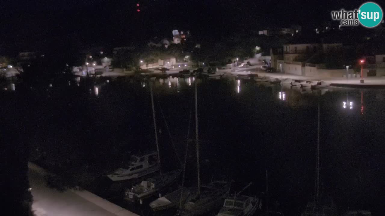 Livecam Hvar Vrboska marina | Île de Hvar | Dalmatia