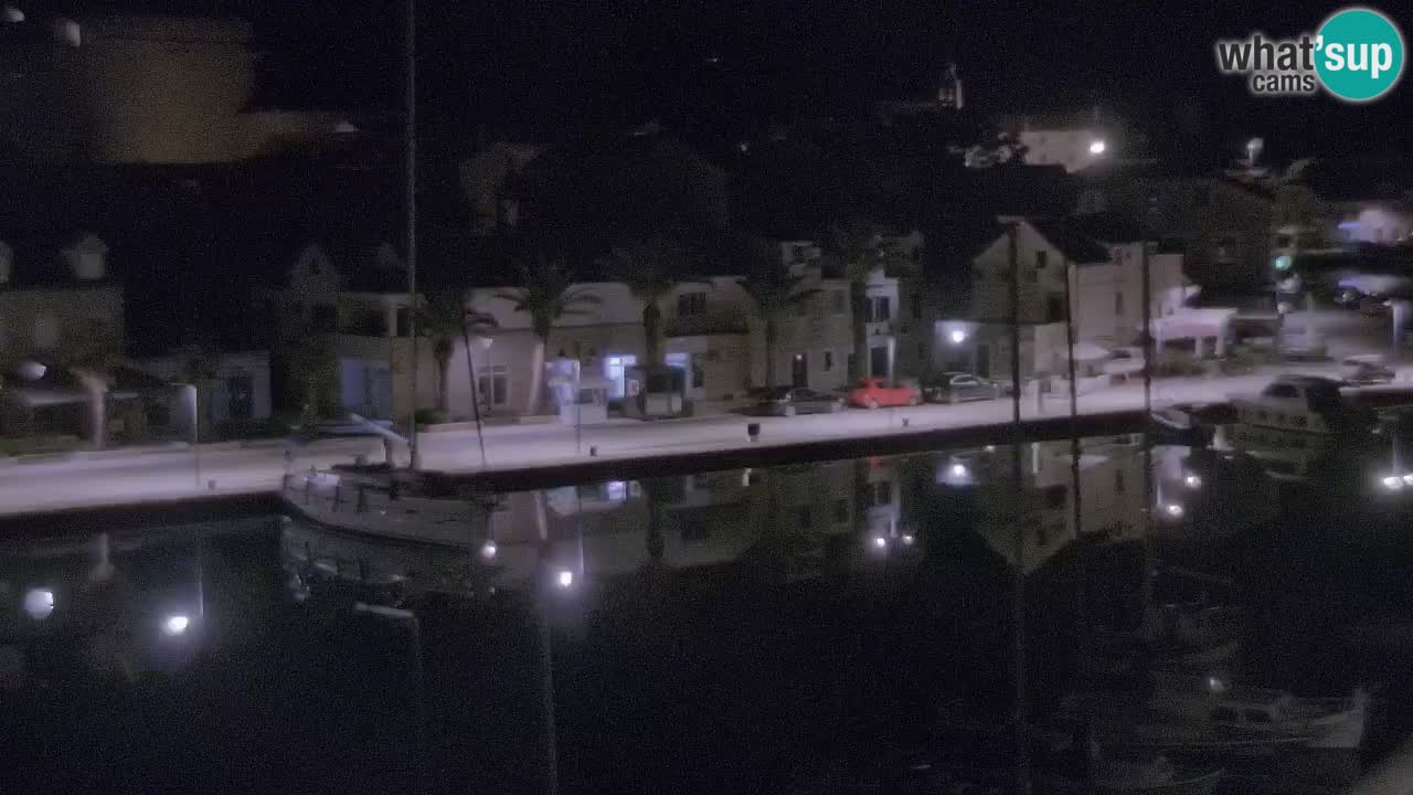 Livecam Hvar Vrboska marina | Île de Hvar | Dalmatia