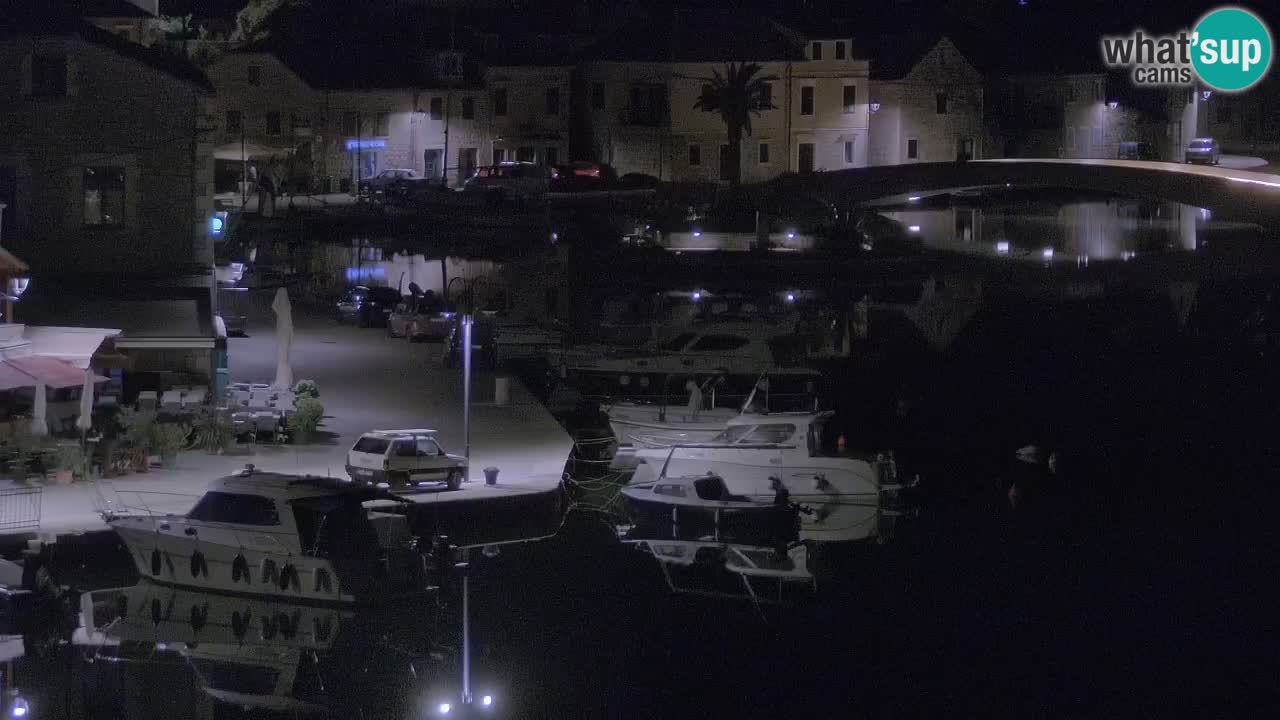 Livecam Hvar Vrboska marina | Île de Hvar | Dalmatia
