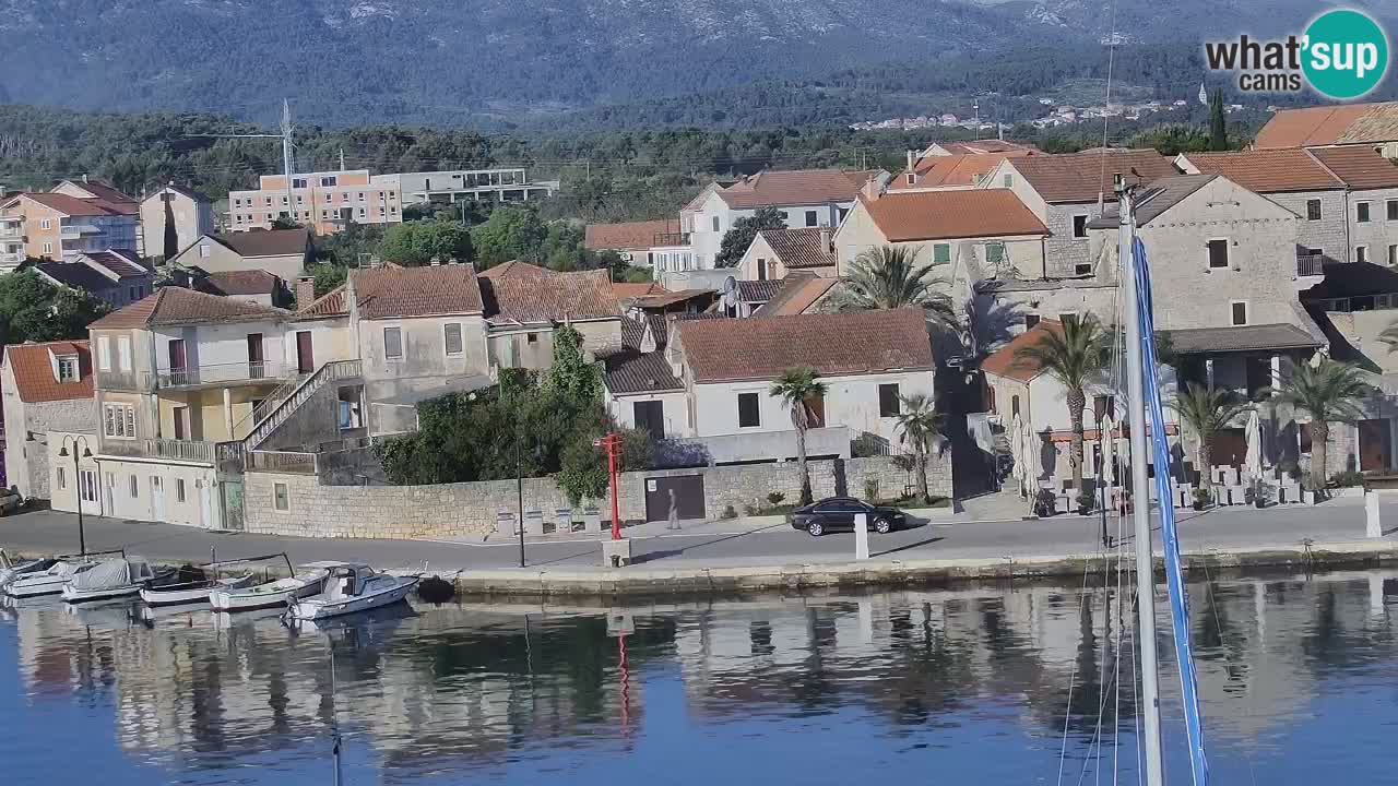 Livecam Vrboska marina | Hvar island | Dalmatia