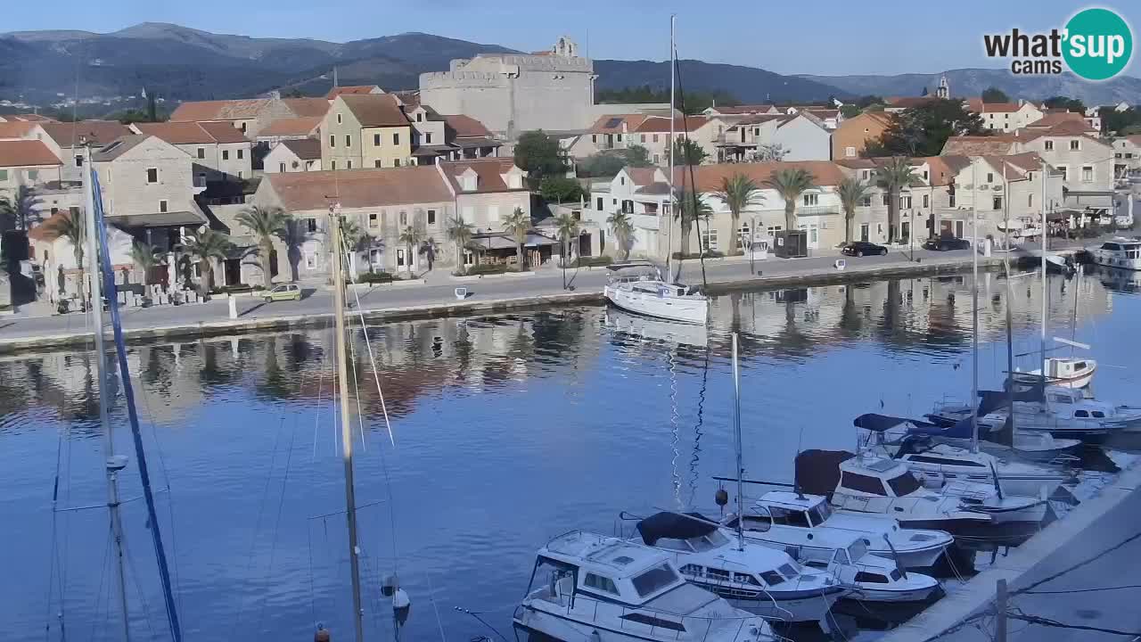 Livecam Hvar Vrboska marina | Île de Hvar | Dalmatia