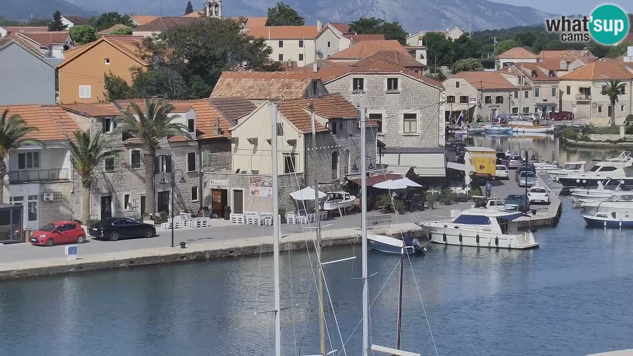 Webcam Hvar Vrboska marina | Dalmazia