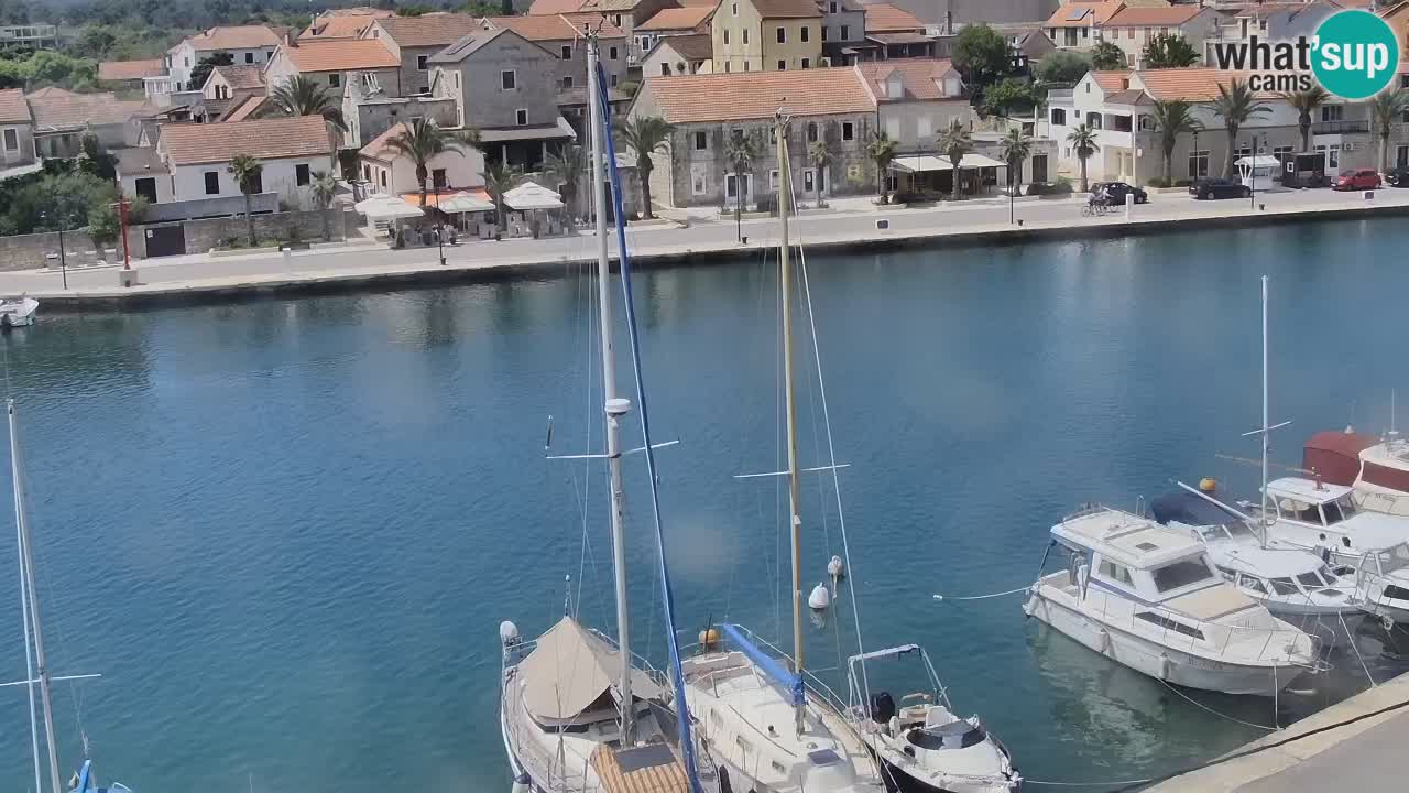 Webcam Hvar Vrboska marina | Dalmazia