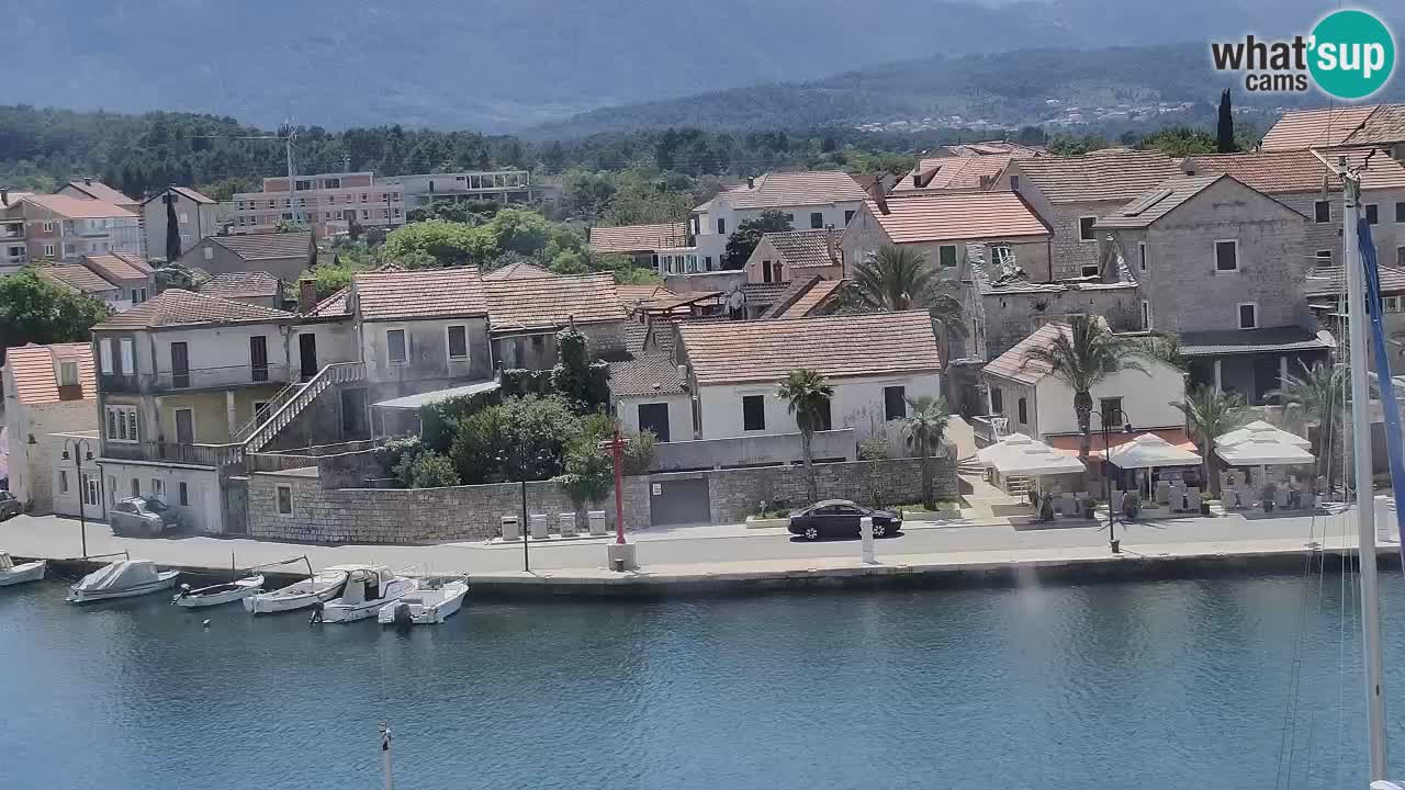 Webcam Hvar Vrboska marina | Dalmazia