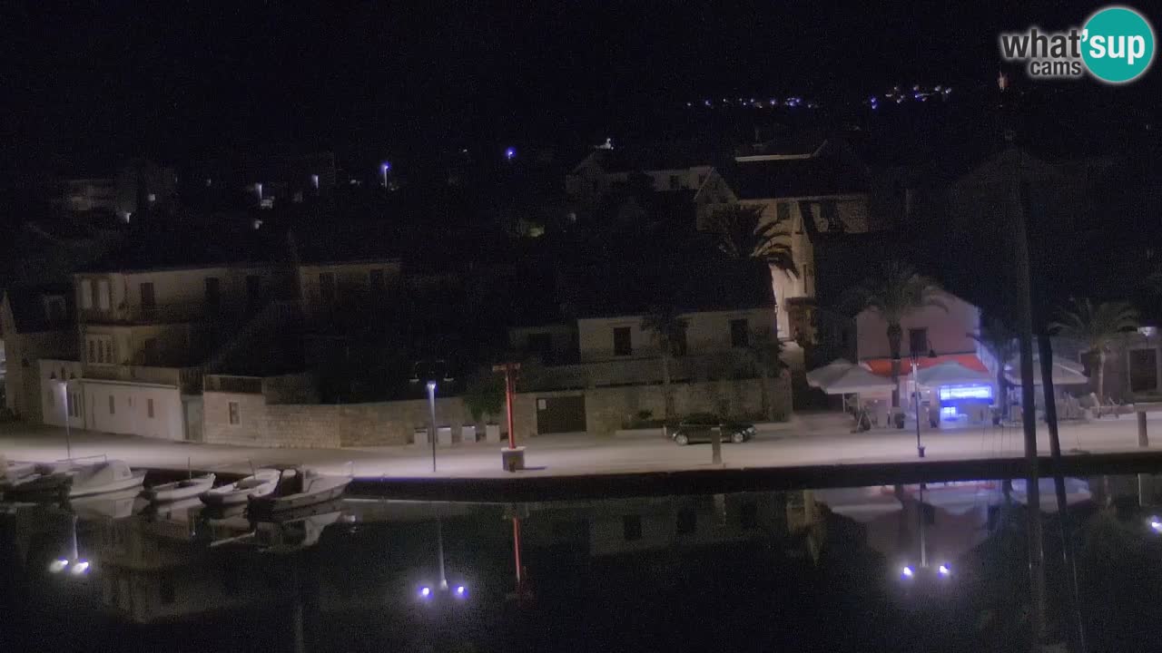 Livecam Hvar Vrboska marina | Île de Hvar | Dalmatia