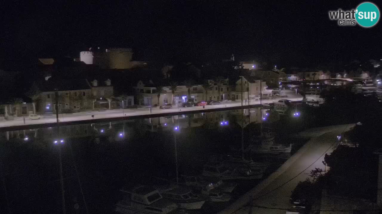 Webcam Vrboska marina | Hvar Insel | Dalmatien