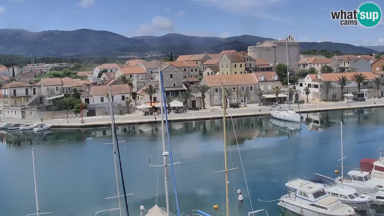 Webcam Hvar Vrboska marina | Dalmazia