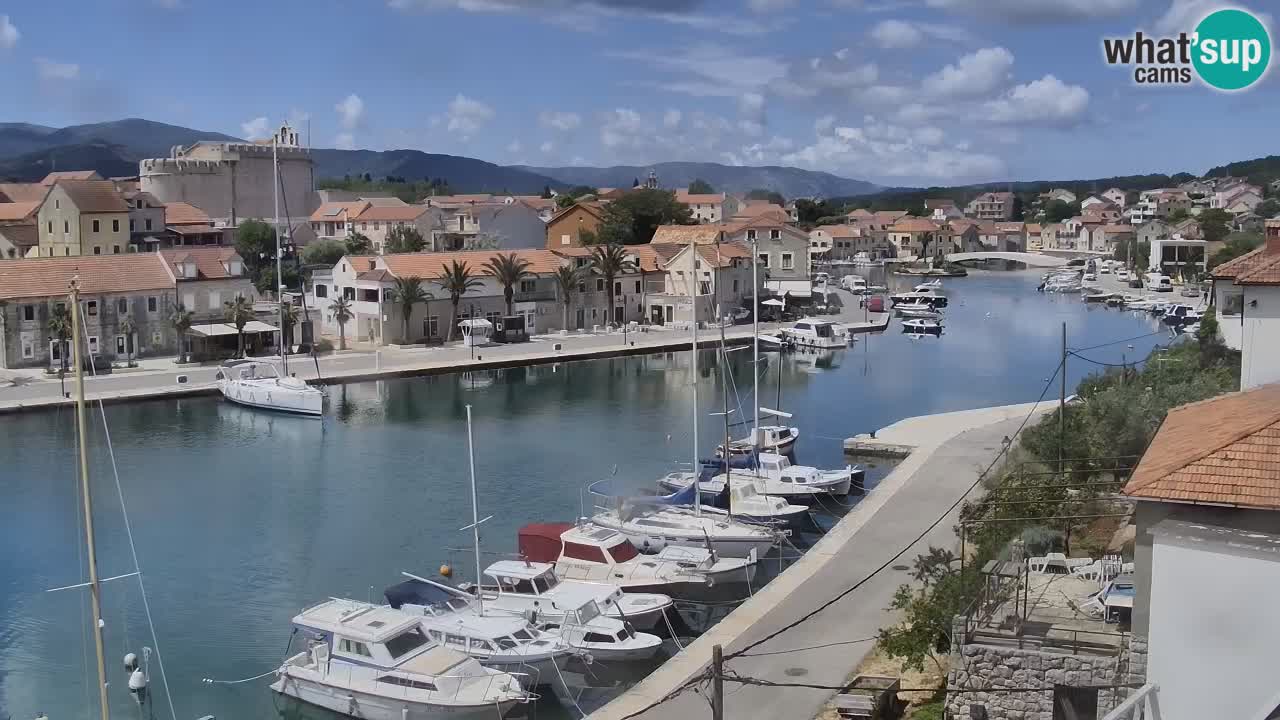 Webcam Vrboska marina | Hvar Insel | Dalmatien