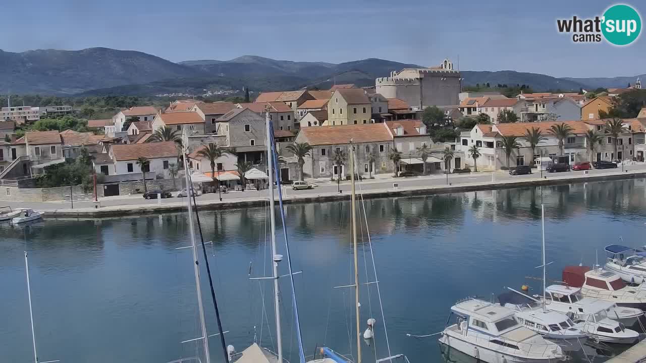 Livecam Vrboska marina | Hvar island | Dalmatia