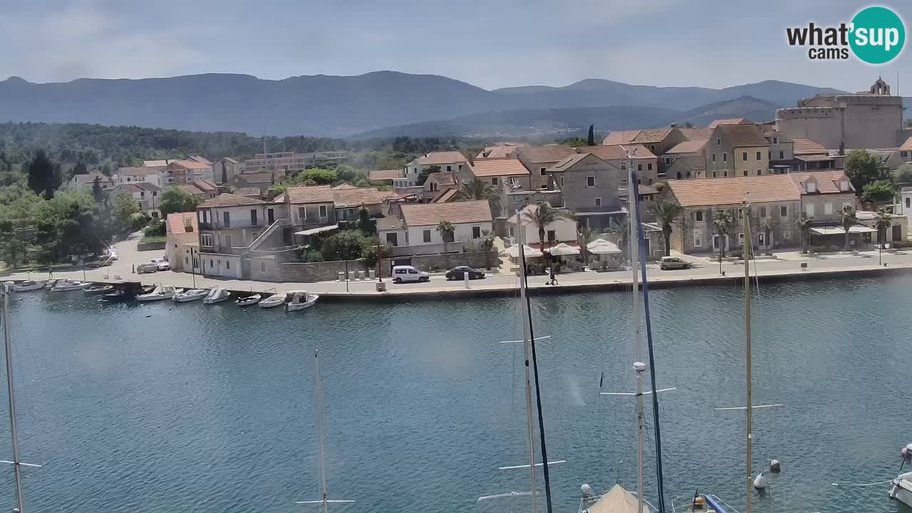 Webcam Vrboska marina | Hvar Insel | Dalmatien