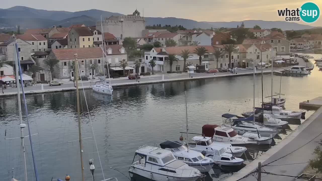 Livecam Hvar Vrboska marina | Île de Hvar | Dalmatia