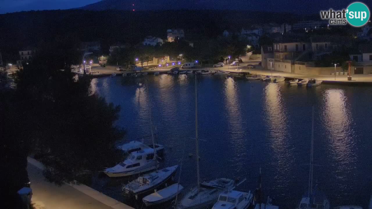 Livecam Hvar Vrboska marina | Île de Hvar | Dalmatia