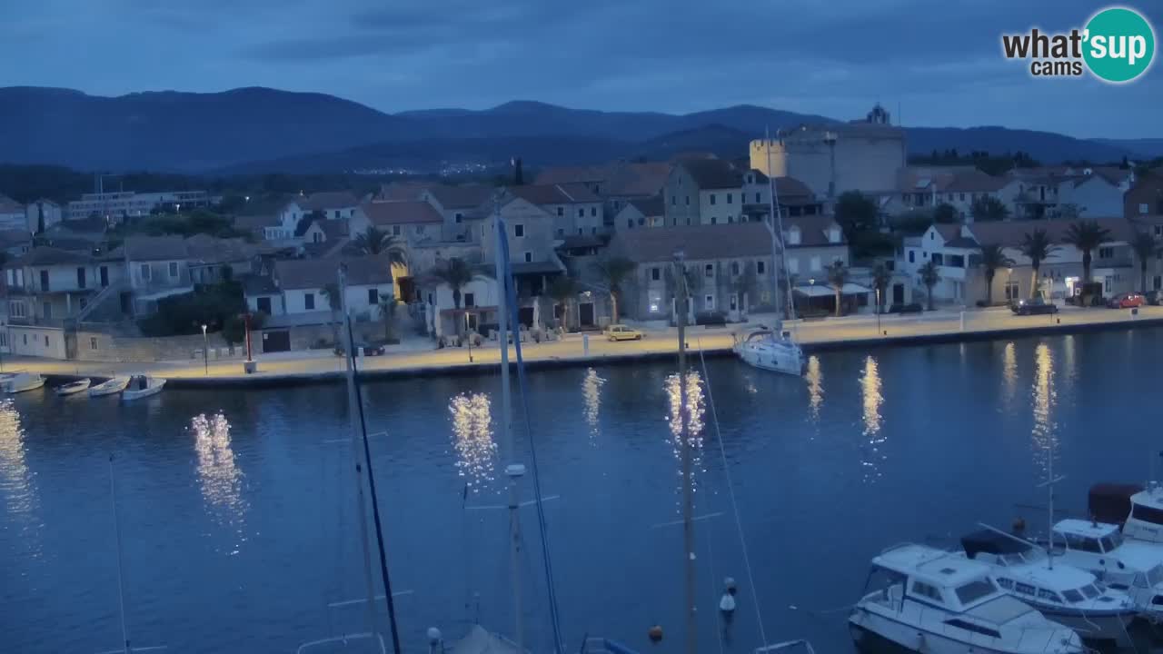Livecam Hvar Vrboska marina | Île de Hvar | Dalmatia