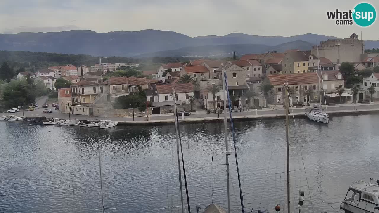 Livecam Hvar Vrboska marina | Île de Hvar | Dalmatia