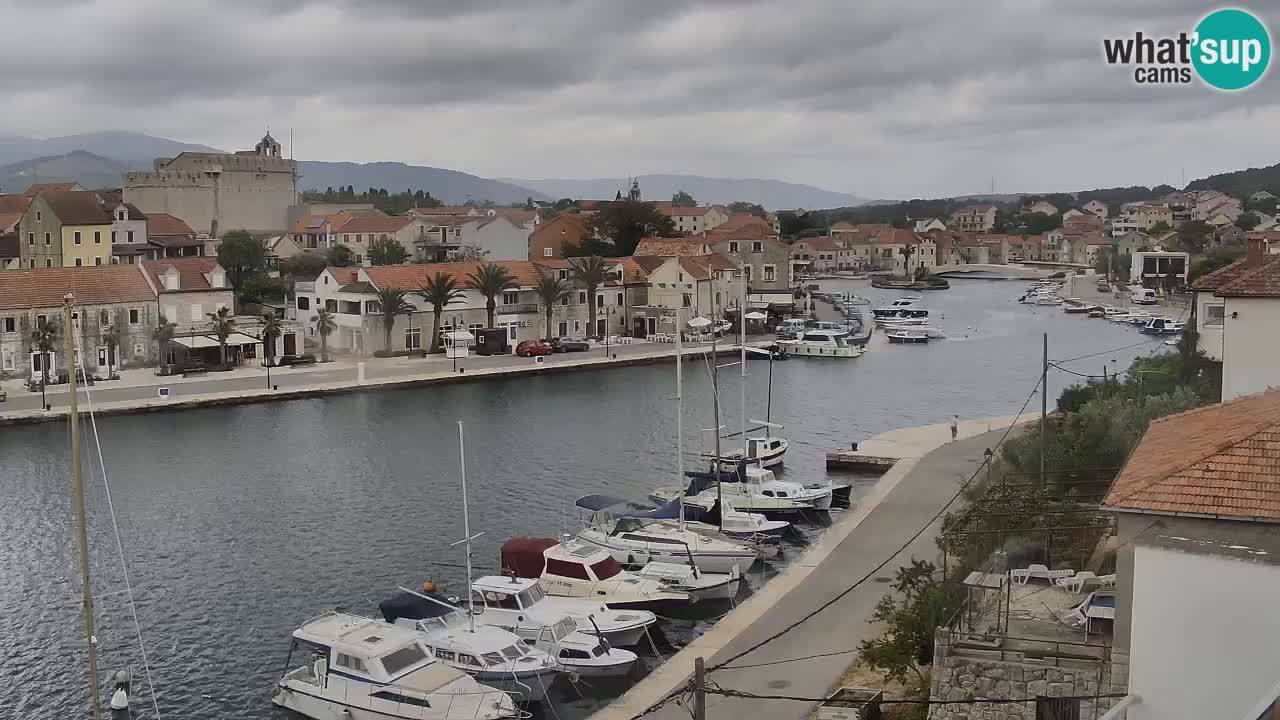Livecam Hvar Vrboska marina | Île de Hvar | Dalmatia