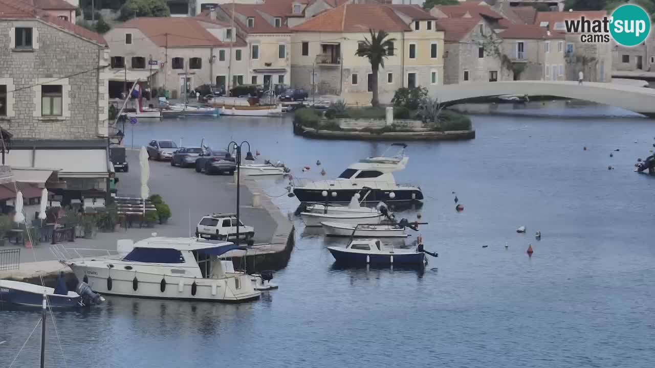 Livecam Hvar Vrboska marina | Île de Hvar | Dalmatia