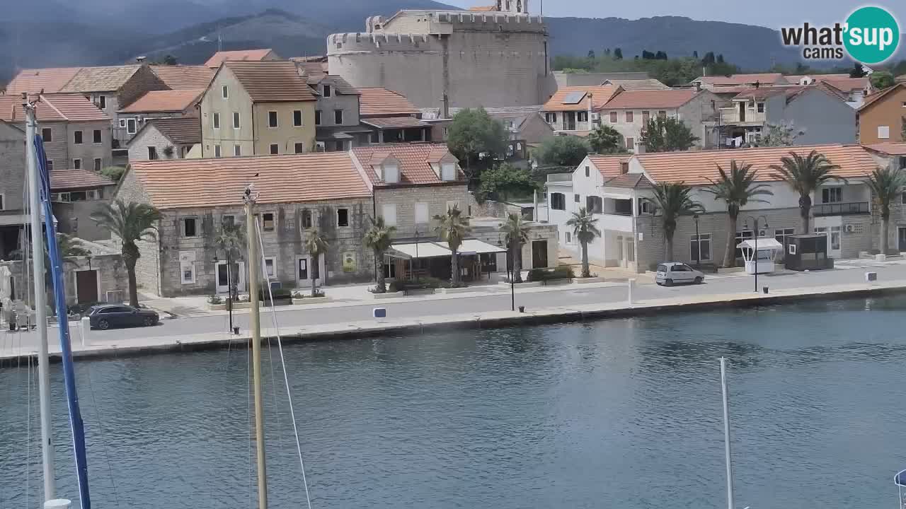 Livecam Hvar Vrboska marina | Île de Hvar | Dalmatia