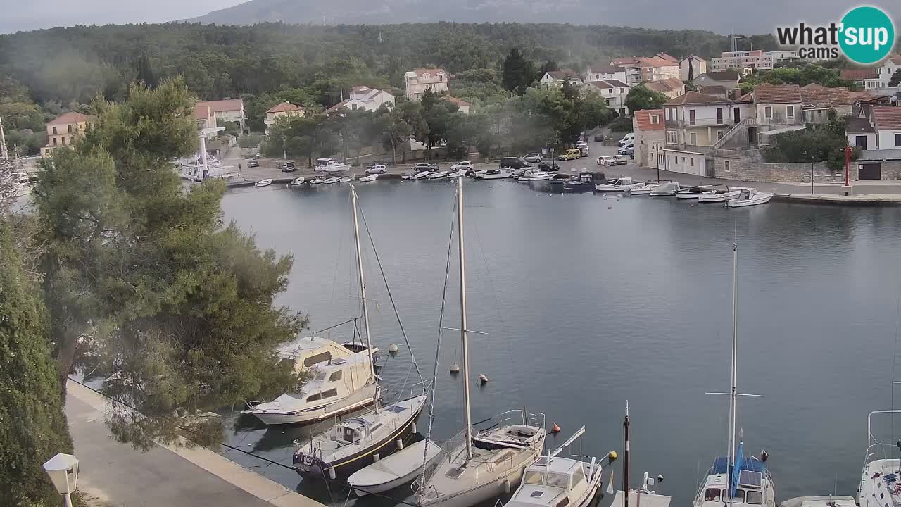 Webcam Hvar Vrboska marina | Dalmazia