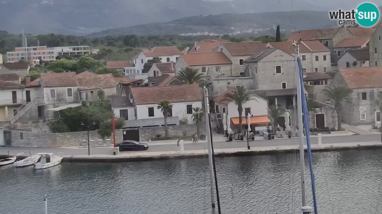 Livecam Hvar Vrboska marina | Île de Hvar | Dalmatia