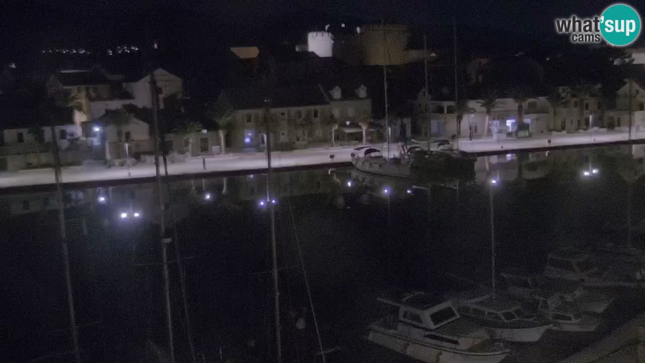 Livecam Hvar Vrboska marina | Île de Hvar | Dalmatia
