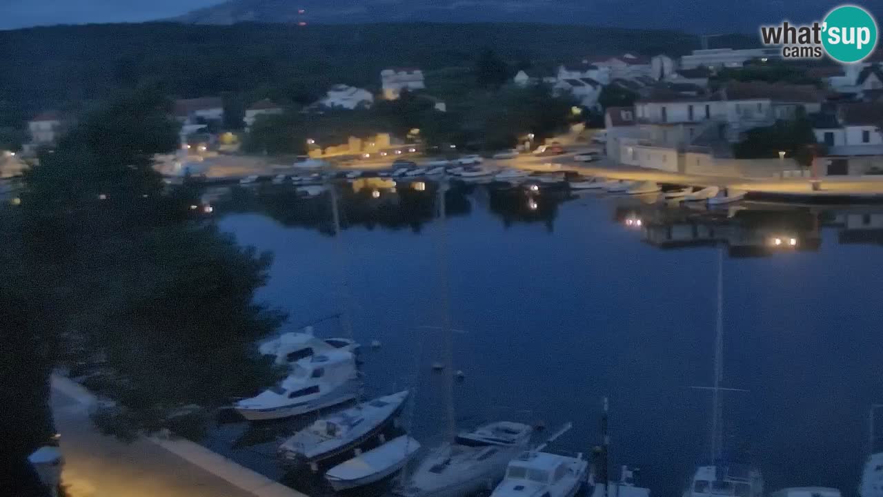 Livecam Hvar Vrboska marina | Île de Hvar | Dalmatia