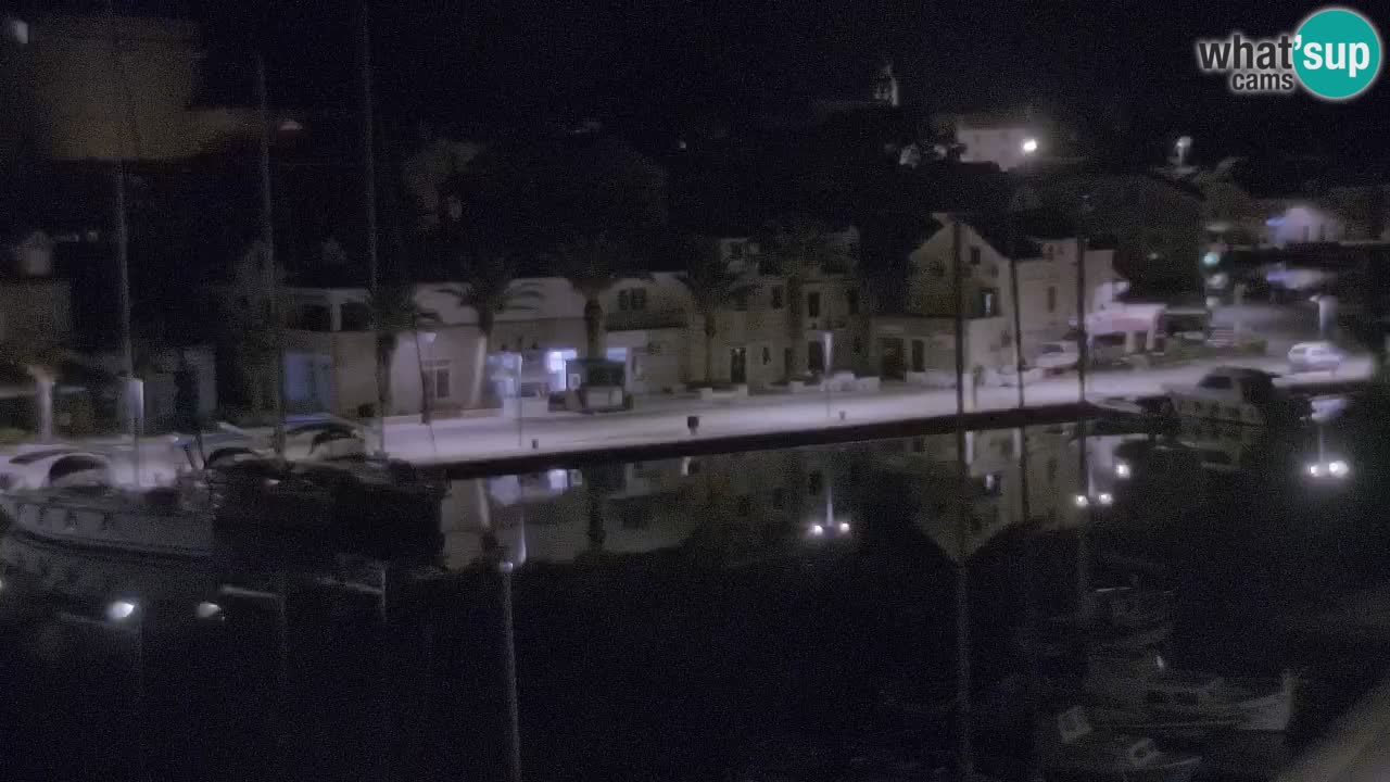 Livecam Vrboska marina | Hvar island | Dalmatia