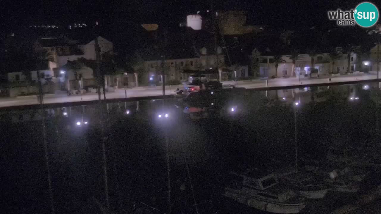 Webcam Vrboska marina | Hvar Insel | Dalmatien