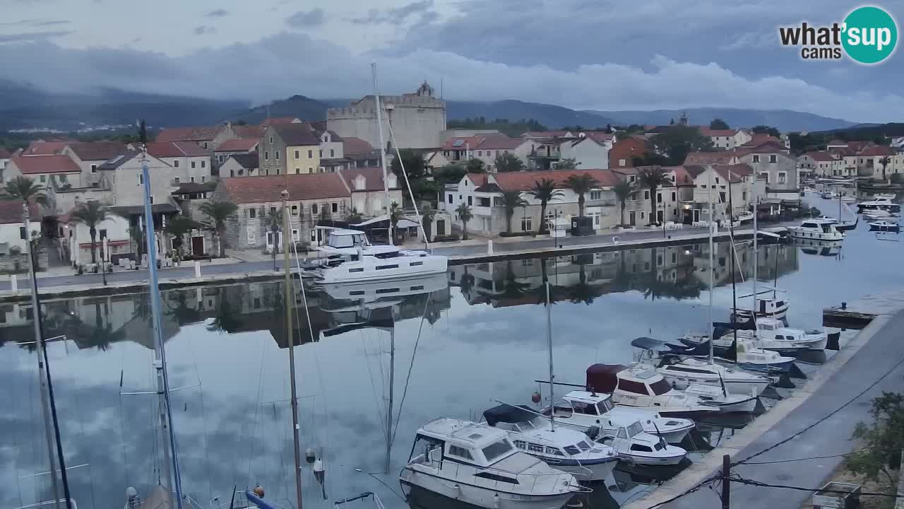 Livecam Hvar Vrboska marina | Île de Hvar | Dalmatia