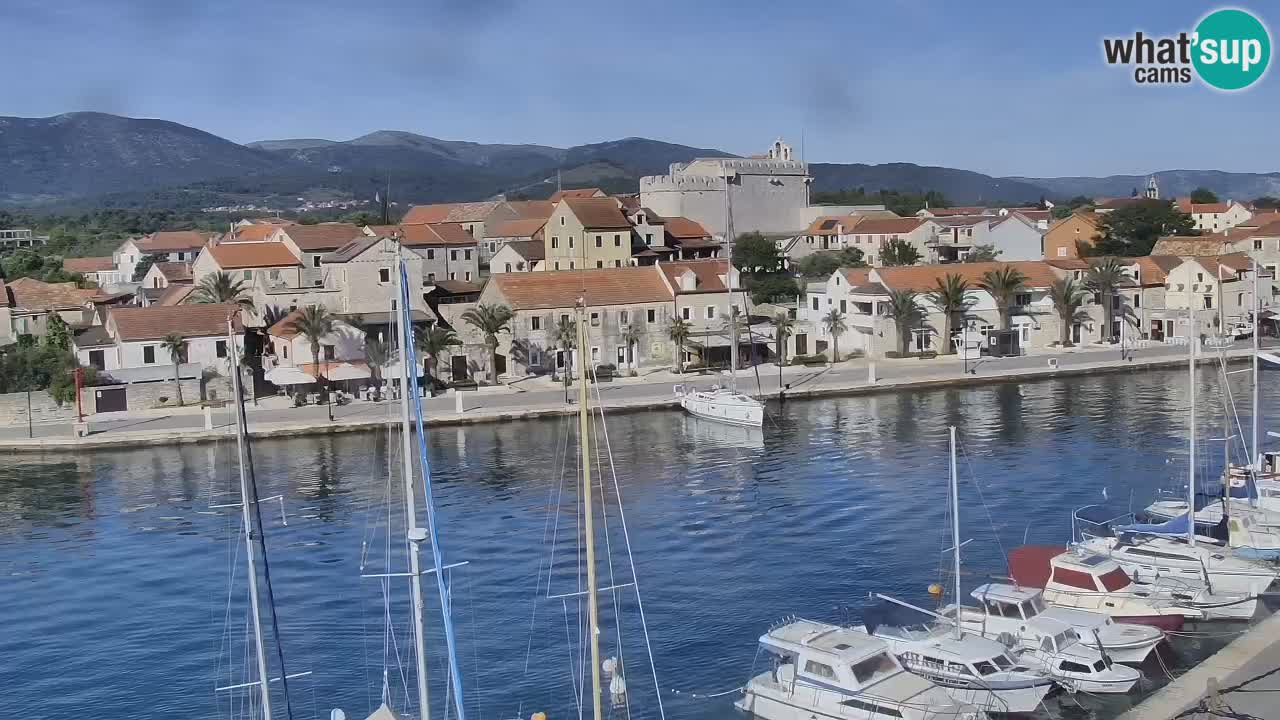 Webcam Vrboska marina | Hvar Insel | Dalmatien