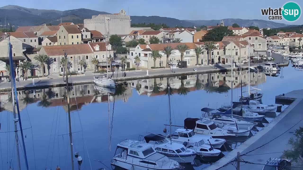 Livecam Vrboska marina | Hvar island | Dalmatia