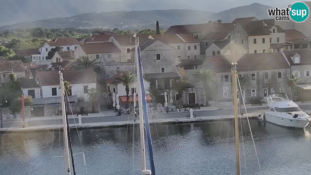 Webcam Hvar Vrboska marina | Dalmazia