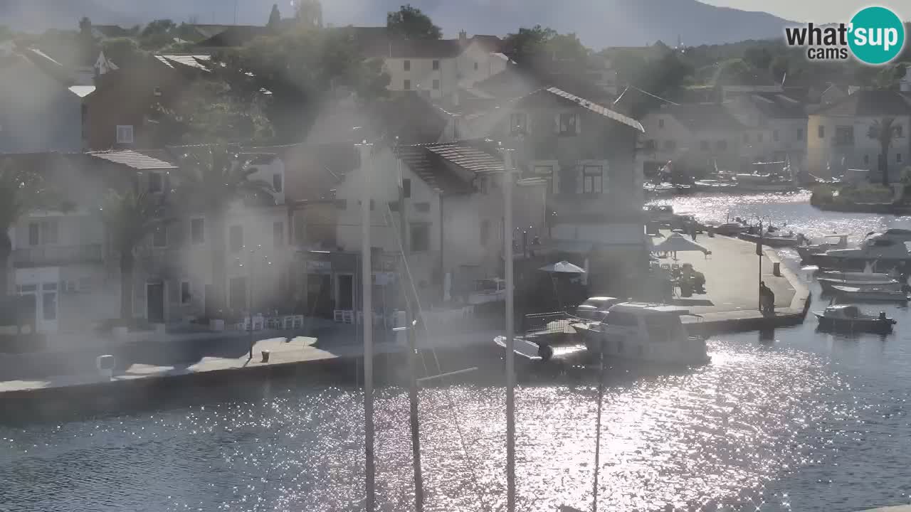Livecam Vrboska marina | Hvar island | Dalmatia