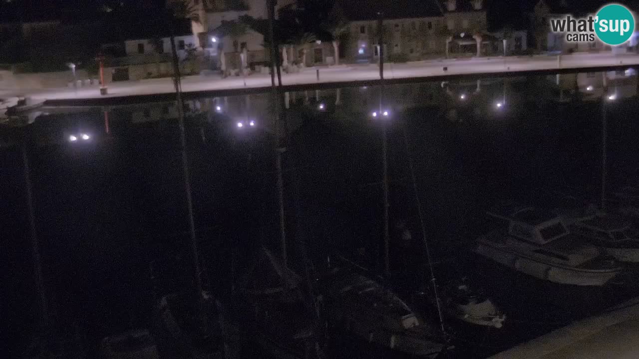 Livecam Vrboska marina | Hvar island | Dalmatia