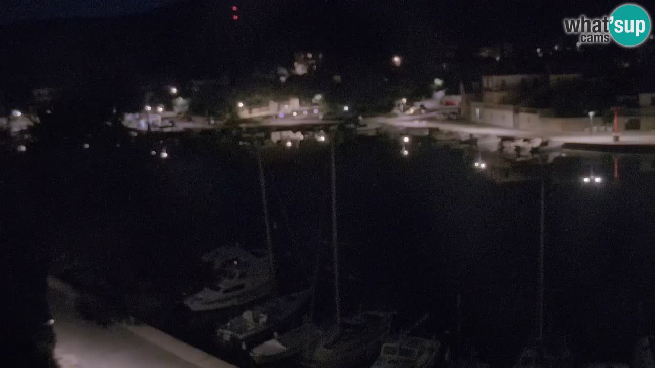 Livecam Vrboska marina | Hvar island | Dalmatia