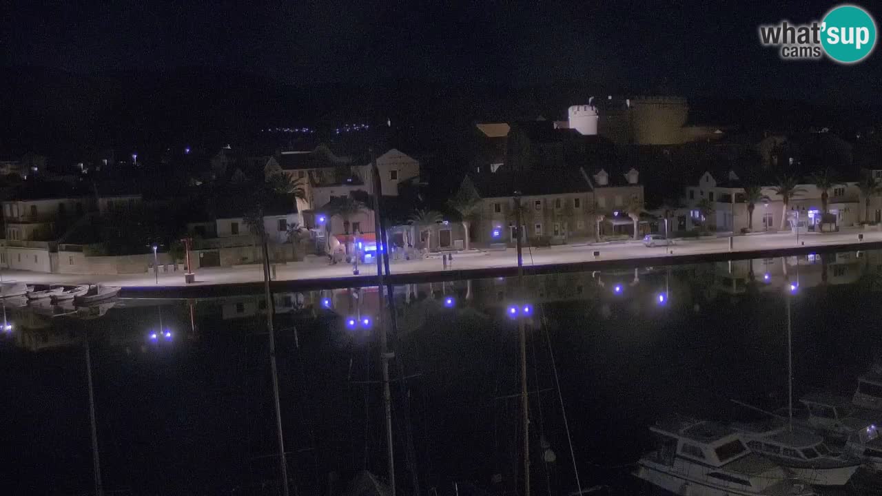 Livecam Hvar Vrboska marina | Île de Hvar | Dalmatia