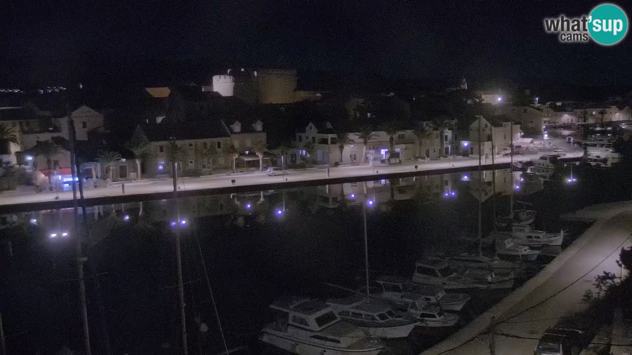 Livecam Hvar Vrboska marina | Île de Hvar | Dalmatia