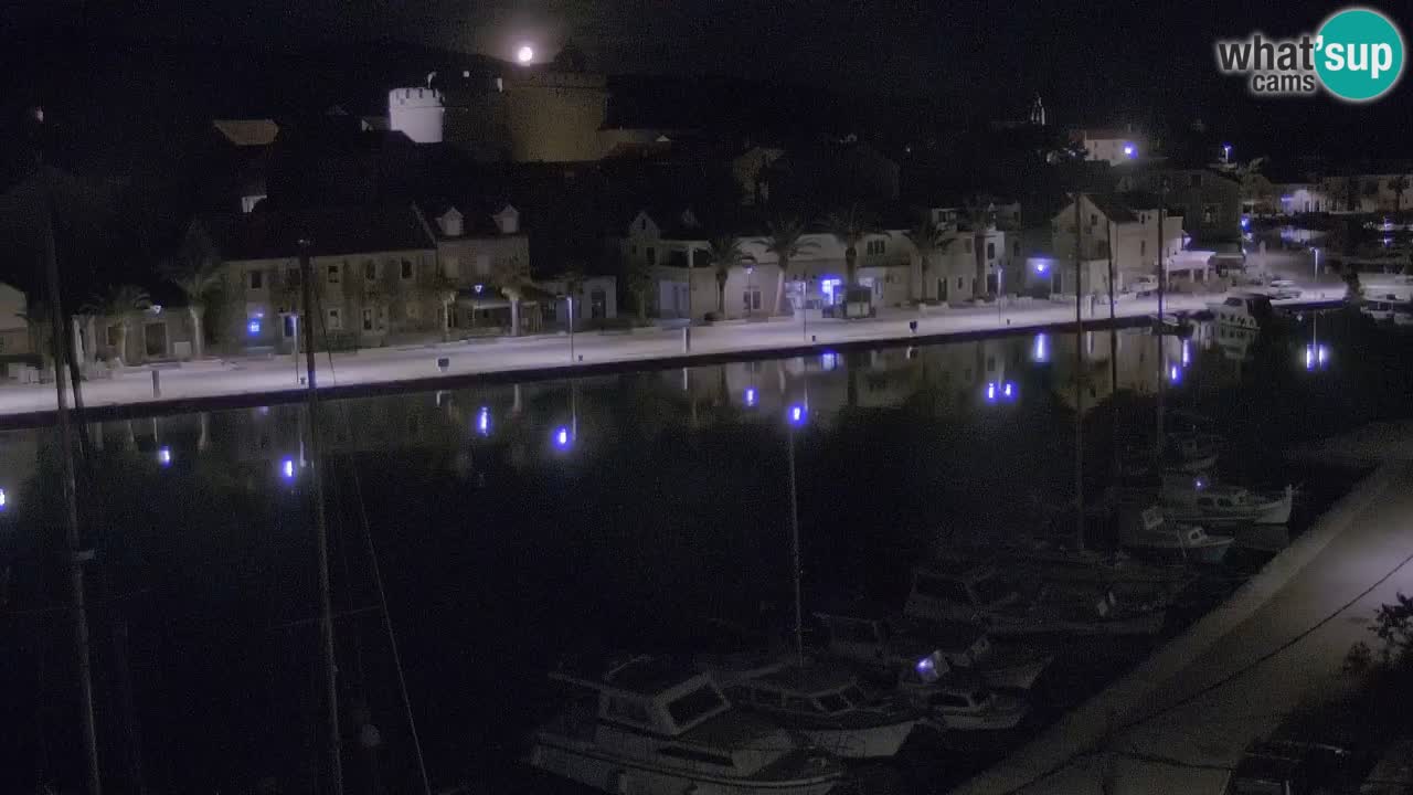 Webcam Vrboska marina | Hvar Insel | Dalmatien