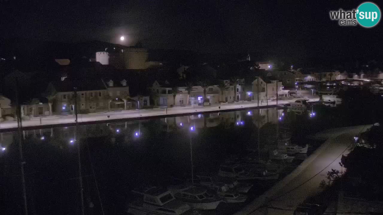 Livecam Hvar Vrboska marina | Île de Hvar | Dalmatia