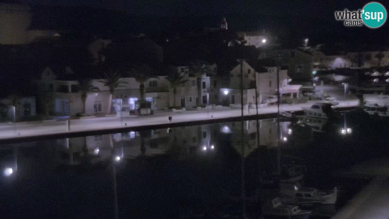 Webcam Vrboska marina | Hvar Insel | Dalmatien